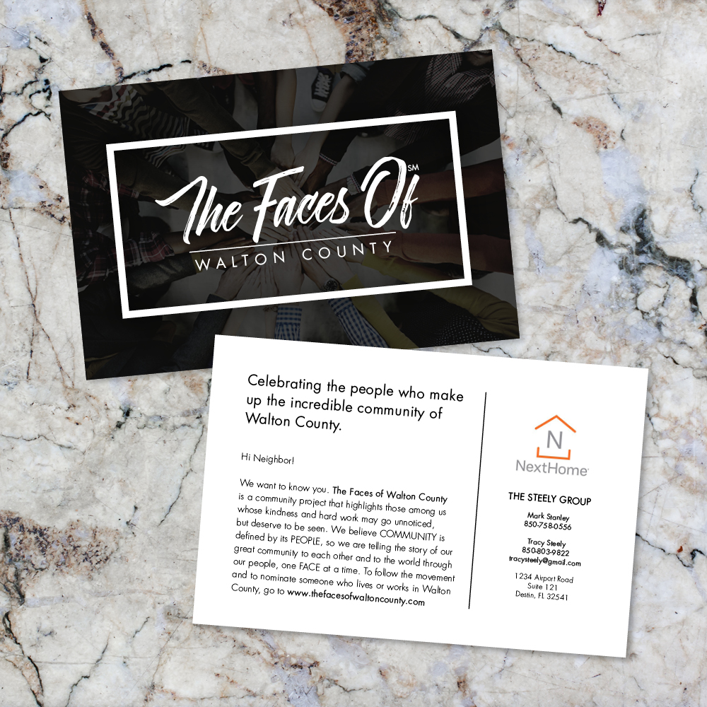 6"x4" Branded Postcards - Logo Block